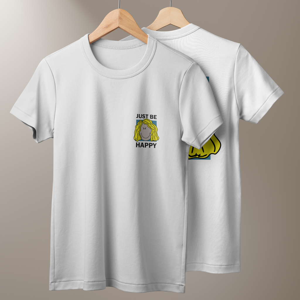 Just Be Happy Tee(220 GSM)